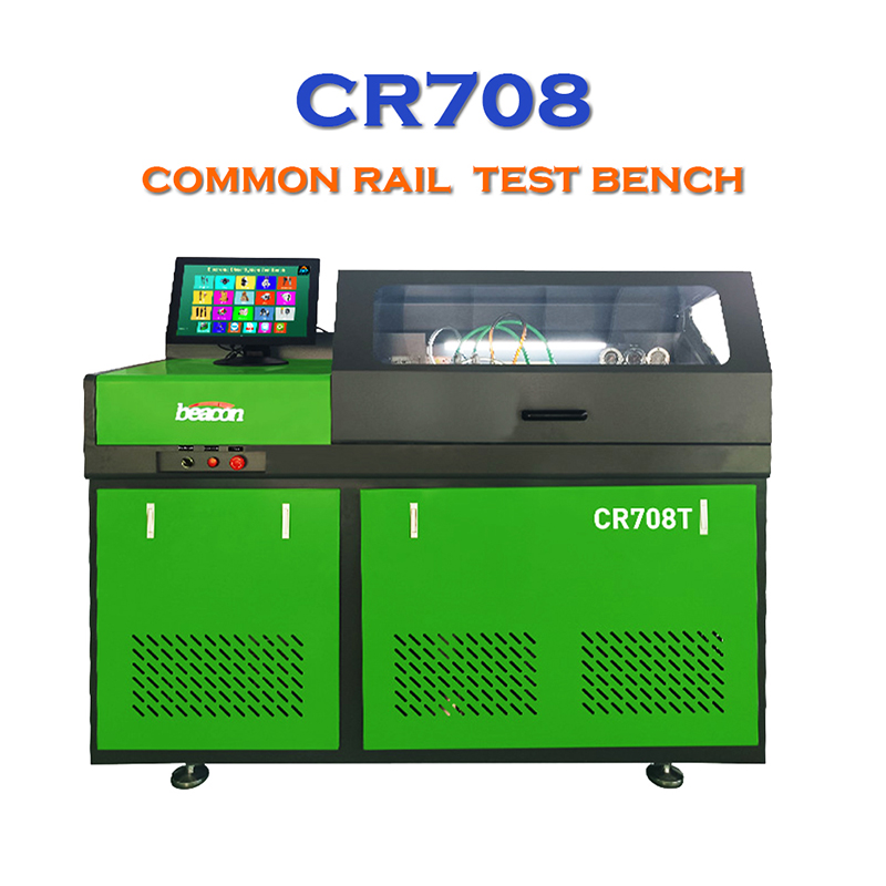 Taian Beacon CR708 Used Diesel Fuel Common Rail Injector Pump Test Bench Also For Unit Pump Cambox EUI EUP Tools Test Tester