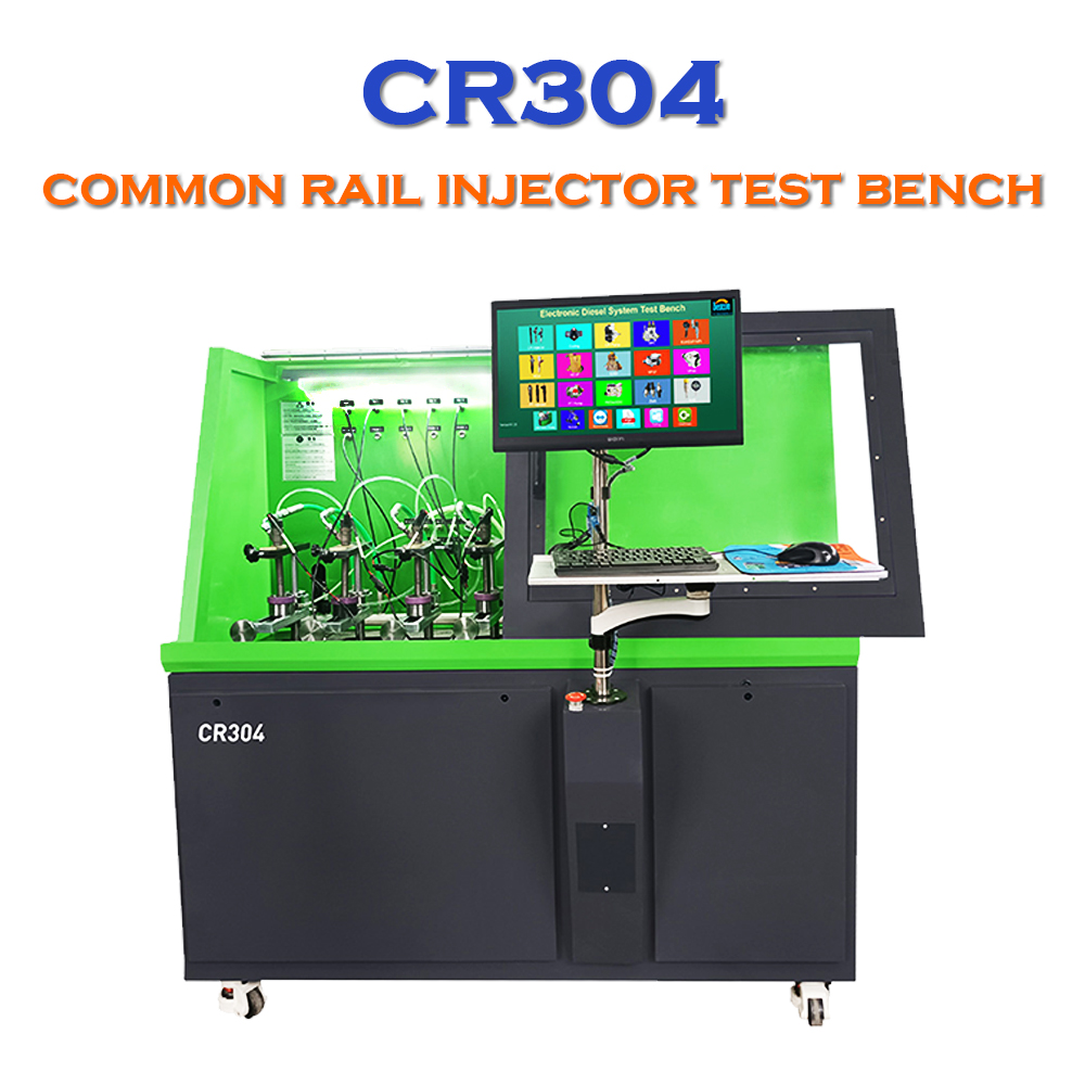 CR304 Auto Engine Testing Calibration Machine Cr304 Electronic Equipment Coding Common Rail Injector Test Machine