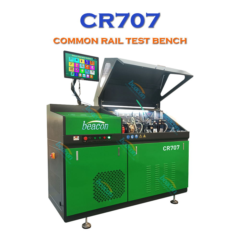 Beacon Machine CR707 Diesel Pump Test Bench Common Rail Injector Tester EUI EUP HEUI Pressure Test Machine CR708