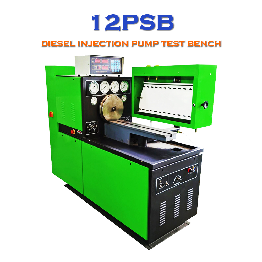 Auto Mechanical Repair Machine 12PSB 12 cylinder With Slope Diesel Fuel Injection Pump Test Bench