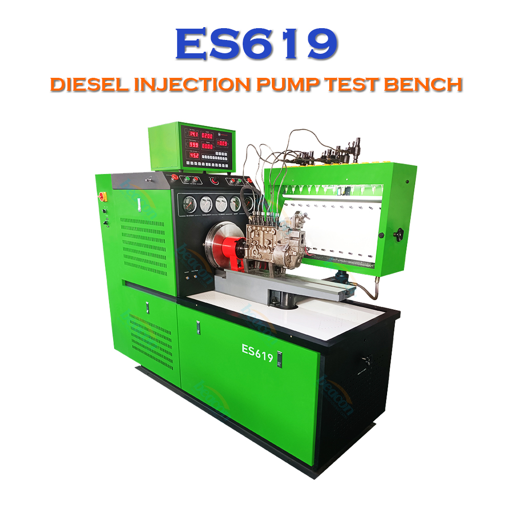 Taian Beacon Diesel Fuel Pump Test Mechanical Pump Machine 12 Cylinder ES619 For Traditional Diesel Mechanical Pump