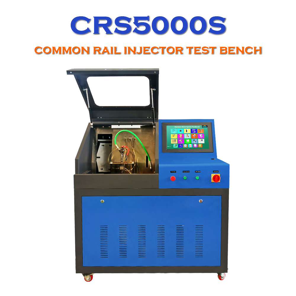 Auto Injector Repair Machine CRS5000 CRDI Test Bench Common Rail Diesel Injector Flow Meter test bench with encoding