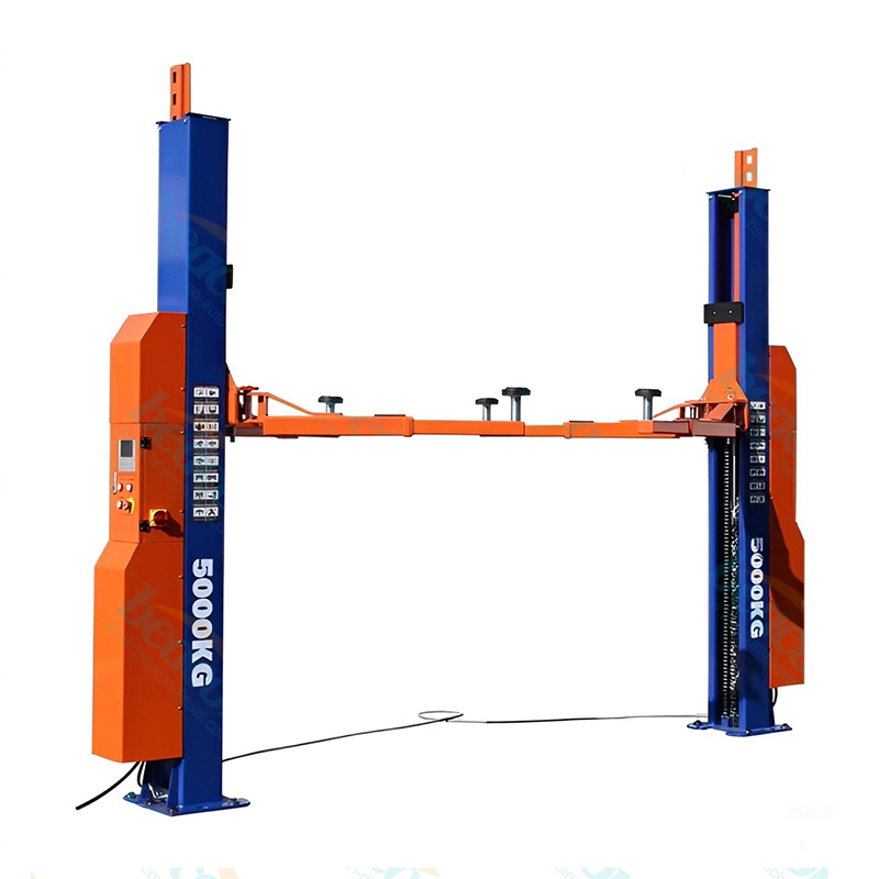 BC-2150 Hydraulic intelligent digital screen free installation 2 post column lift two post car lift