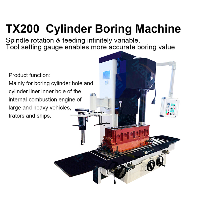 high-precision vertical boring milling machine TX200 Cnc Vertical Boring Machine surface grinding-milling machine