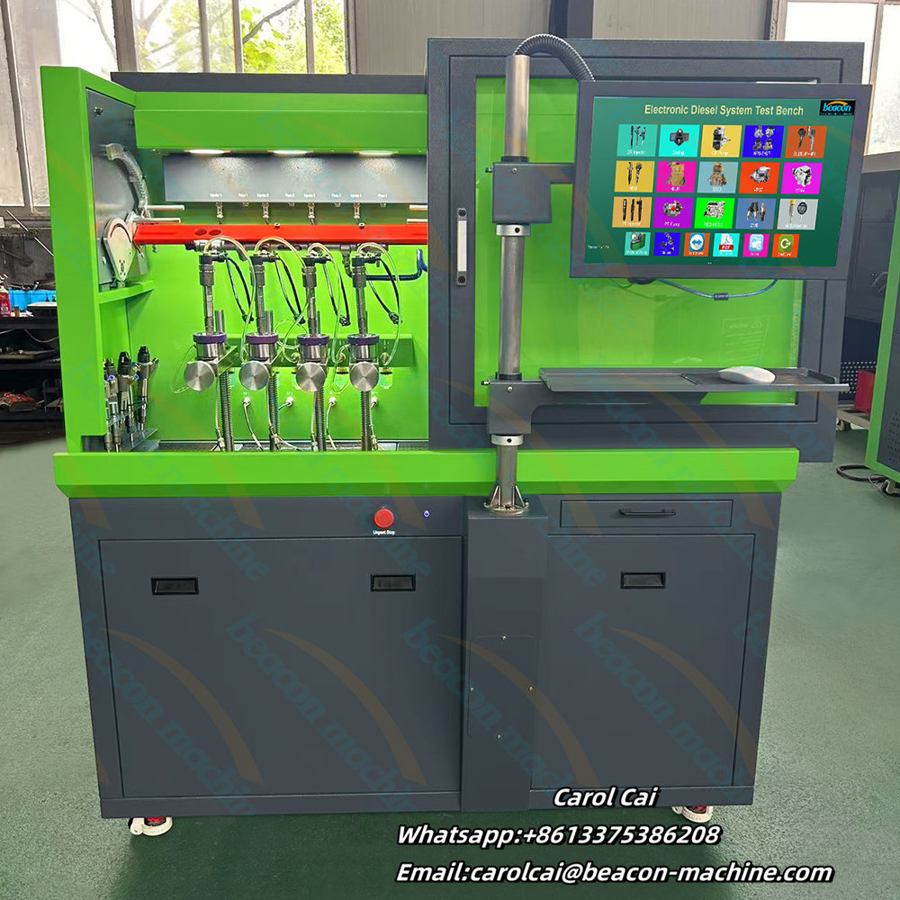 CR304S Diesel Piezoelectric Electromagnetic Common Rail Injector Test Bench Equipment Testing Machine for 4 pcs Injectors