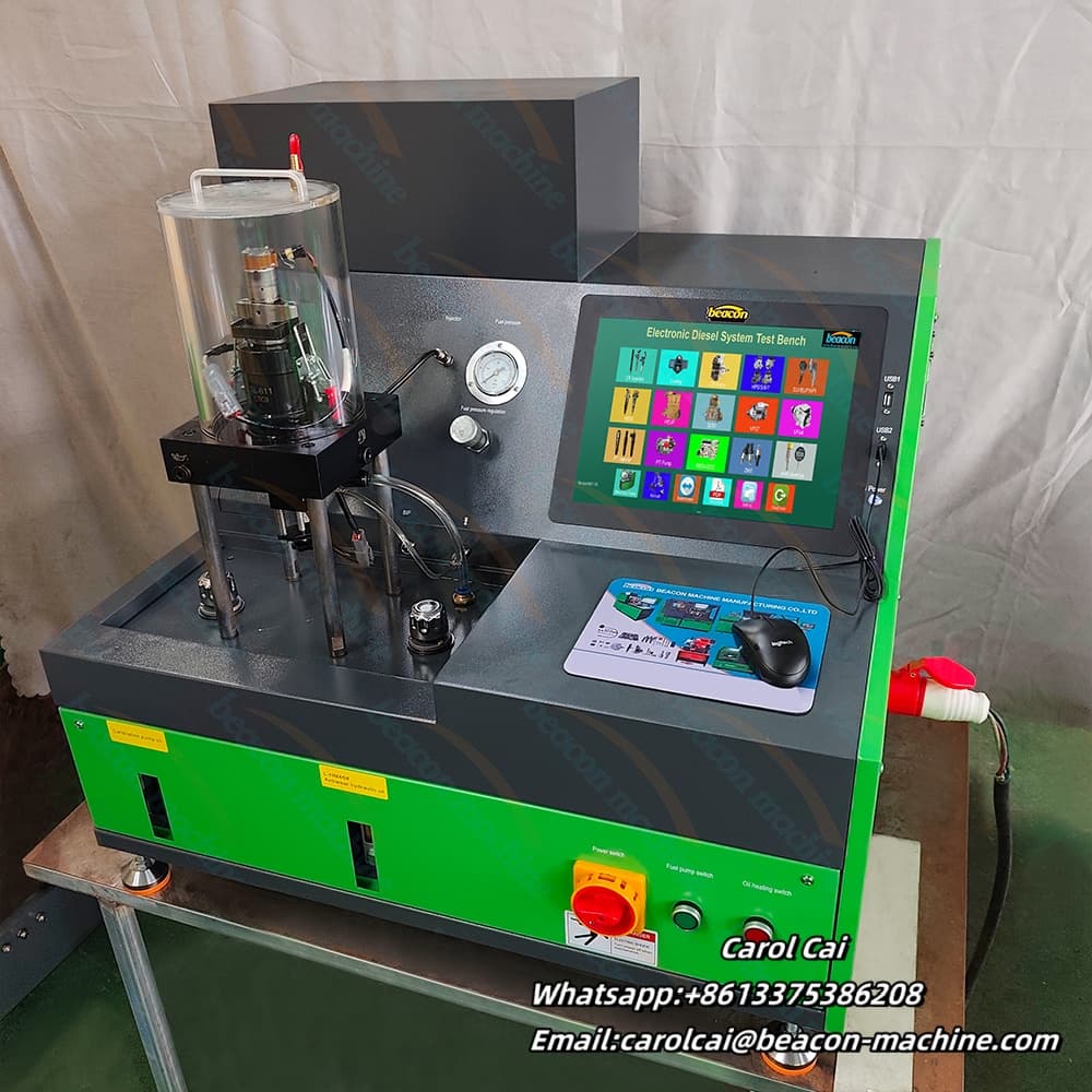 C7 C9 3126B High Pressure Common Rail Diesel Fuel HEUI Injector Test Bench HEUI-F Injector Repair Machine