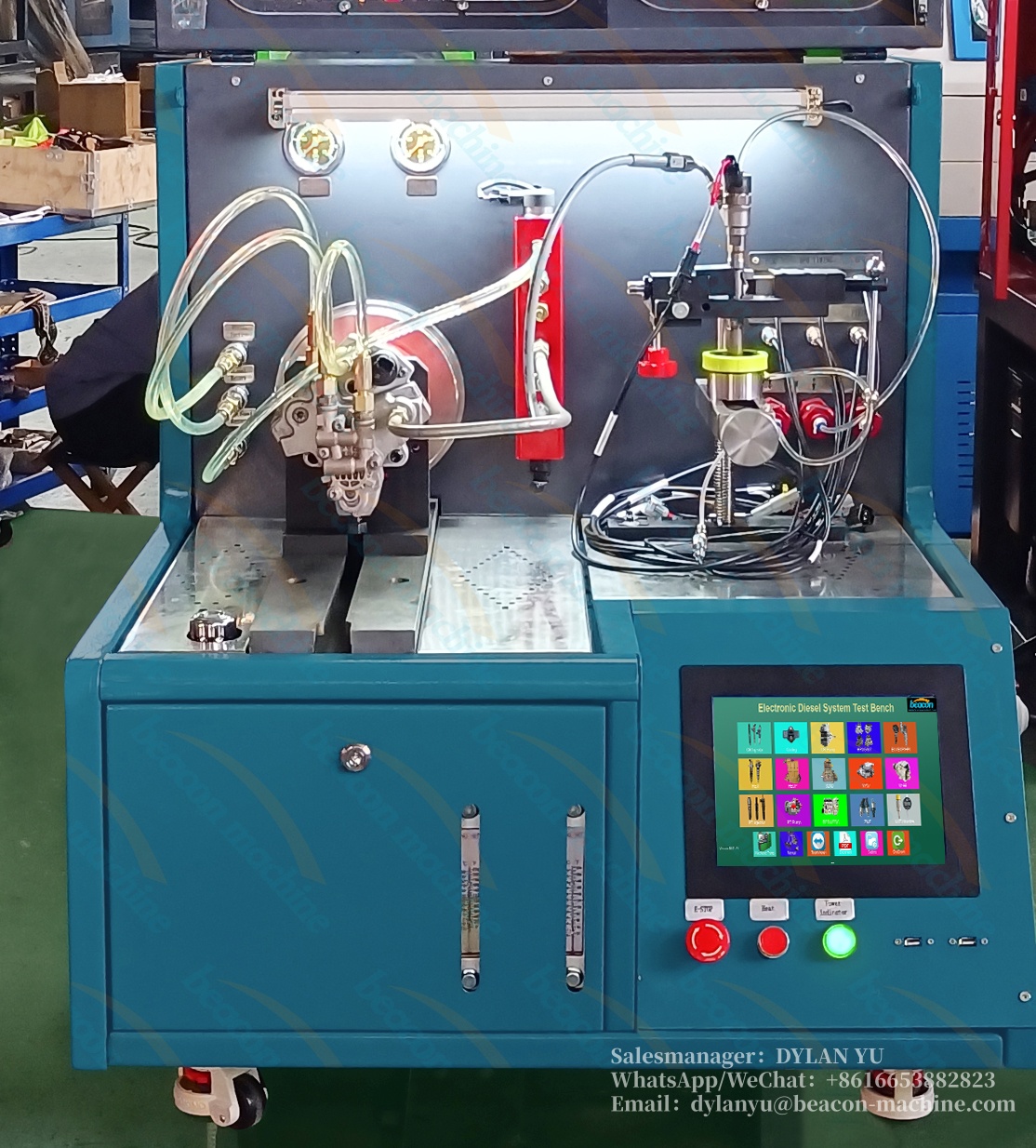 Common rail test machine diesel injector test bench diesel common rail injection pump calibrator CR216 (with BIP function)