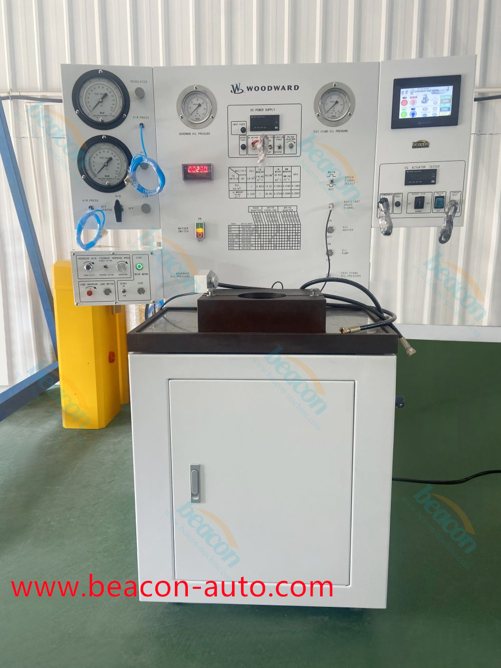 BK2000 Woodward Speed Governor Test Bench