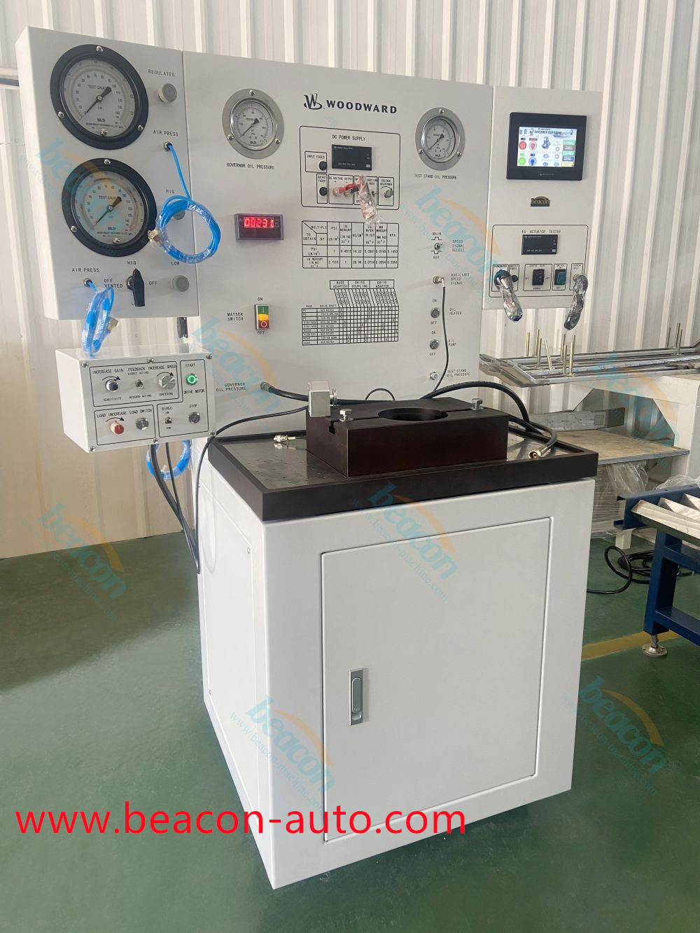 BK2000 Woodward Speed Governor Test Bench