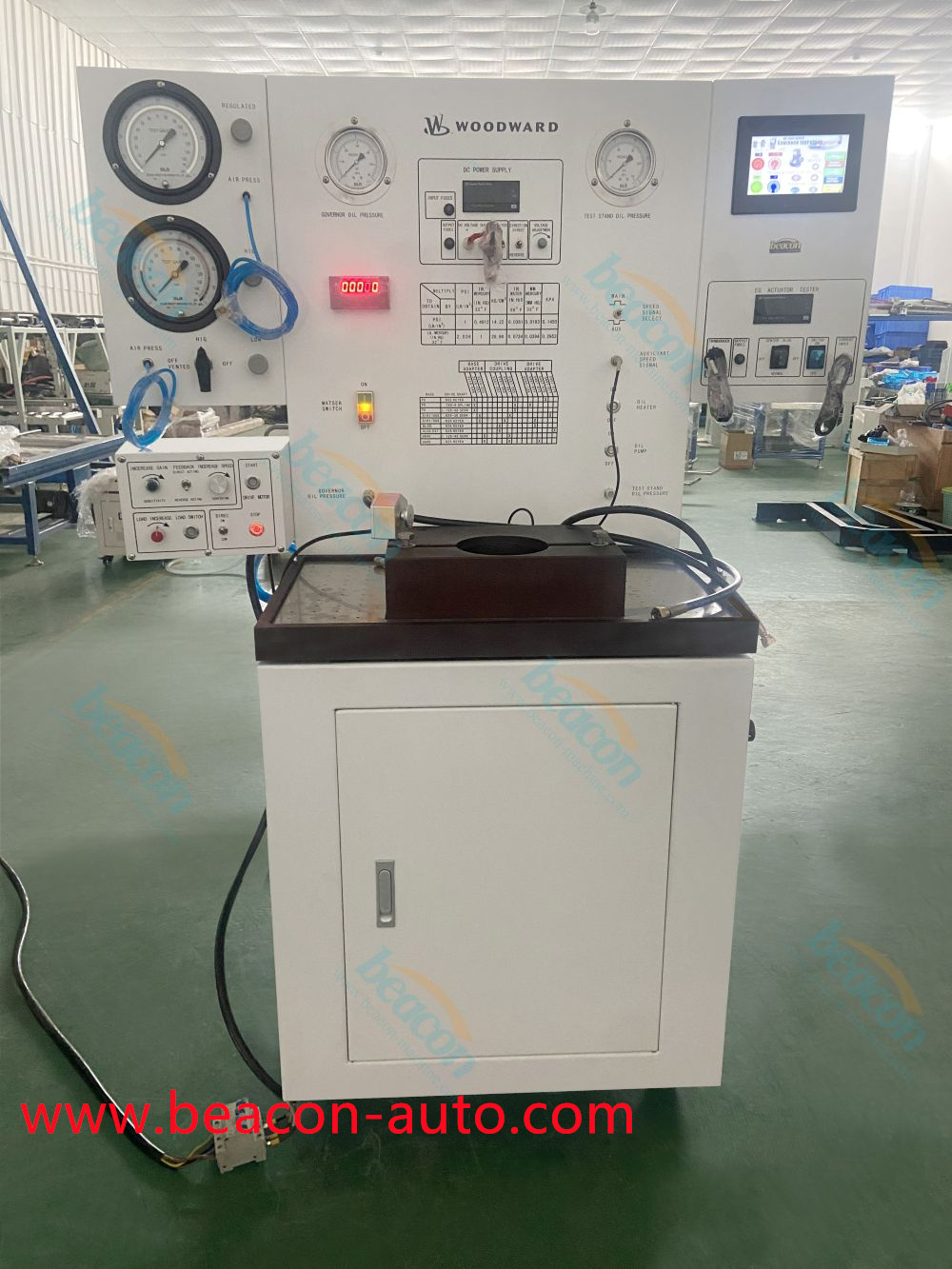 BK2000 Woodward Speed Governor Test Bench