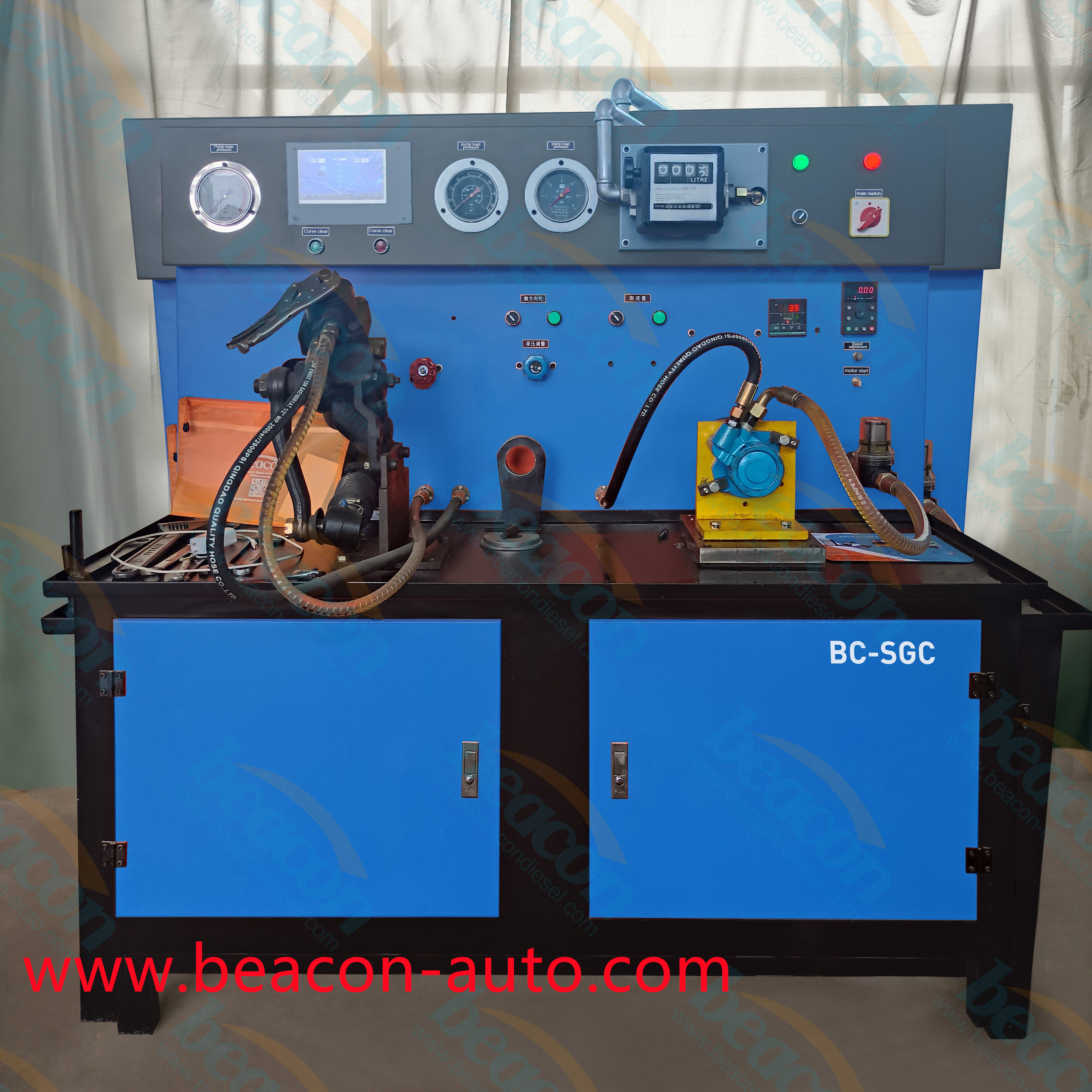 BC- SGC Hydraulic power steering and power steering pump test bench