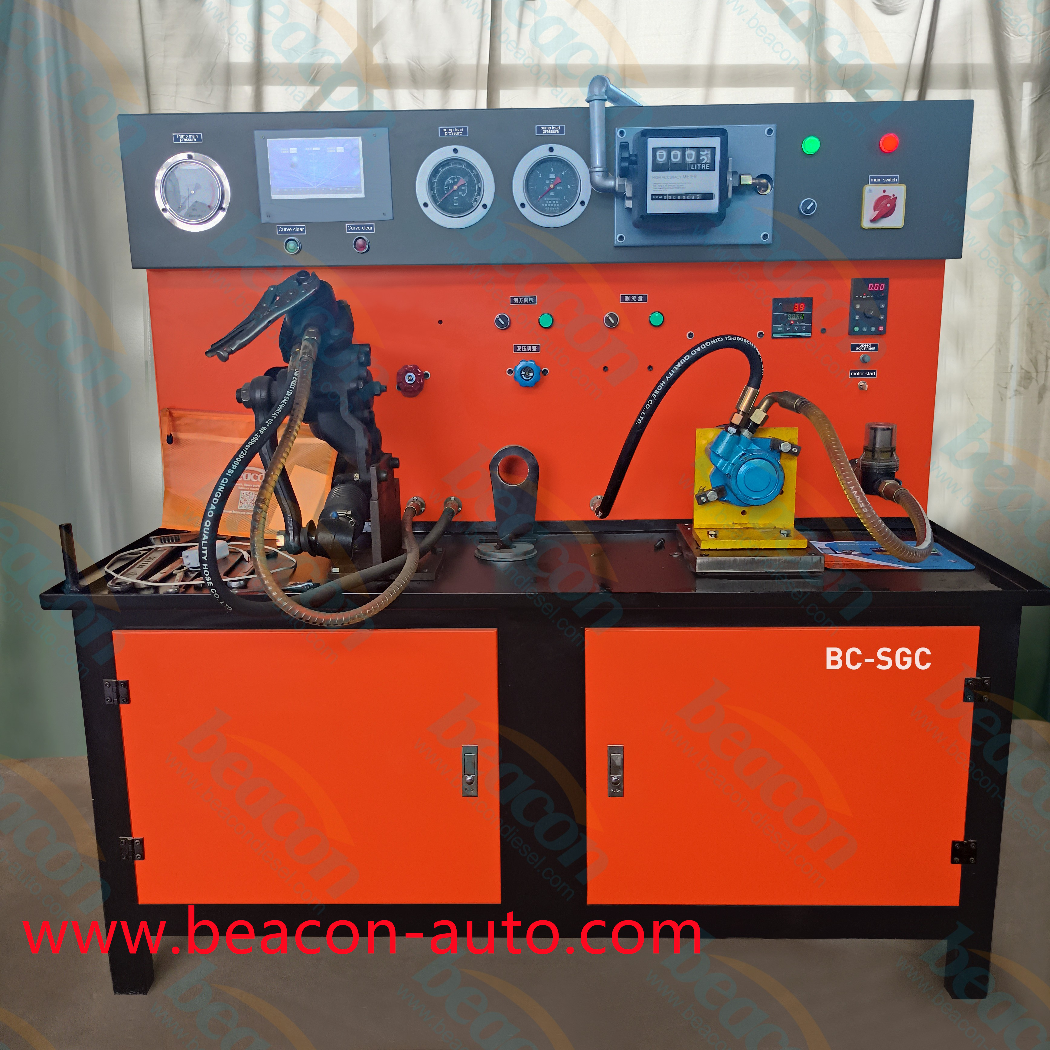 BC- SGC Hydraulic power steering and power steering pump test bench