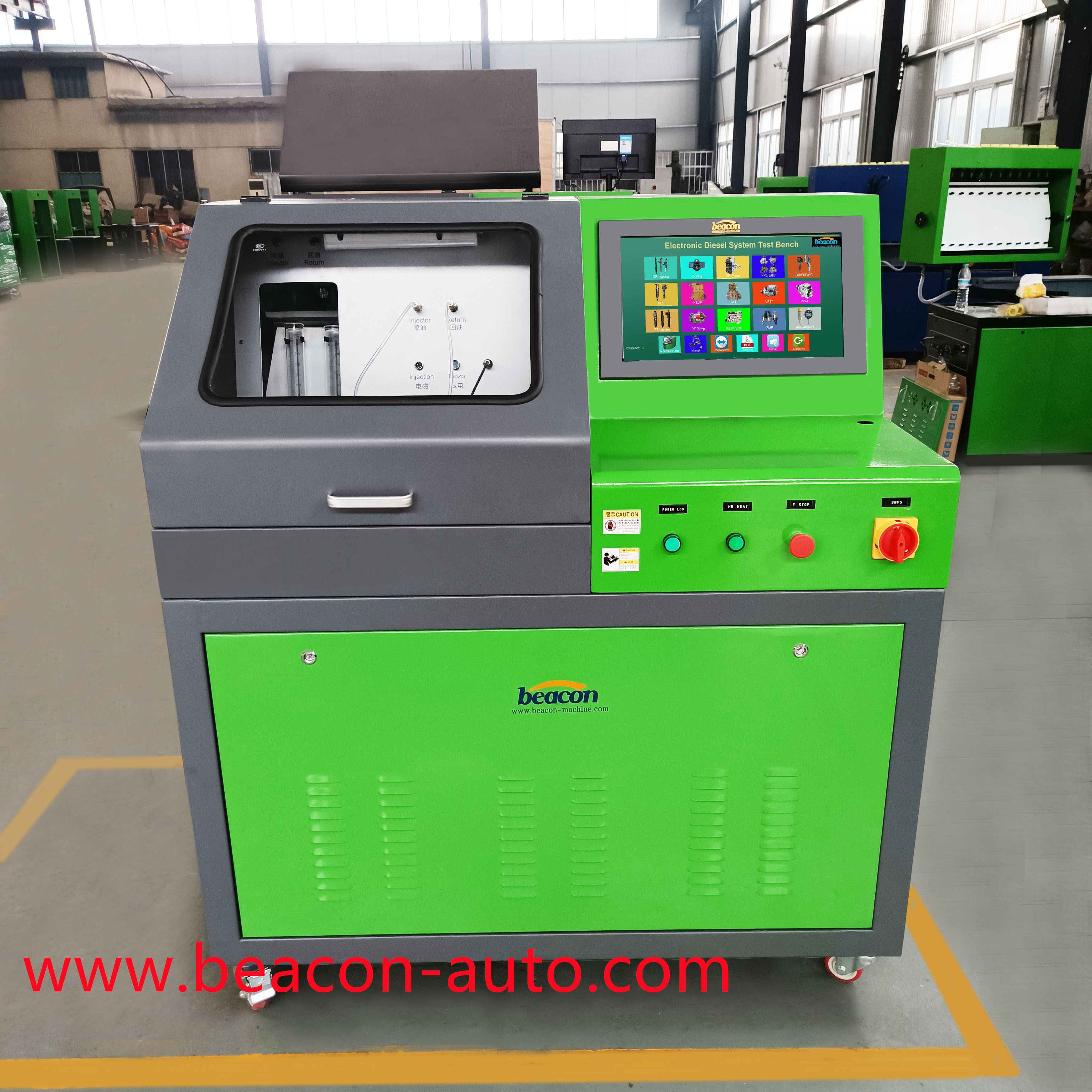 CRS5000S Common Rail Diesel Injector Test Bench-Beacon Machine