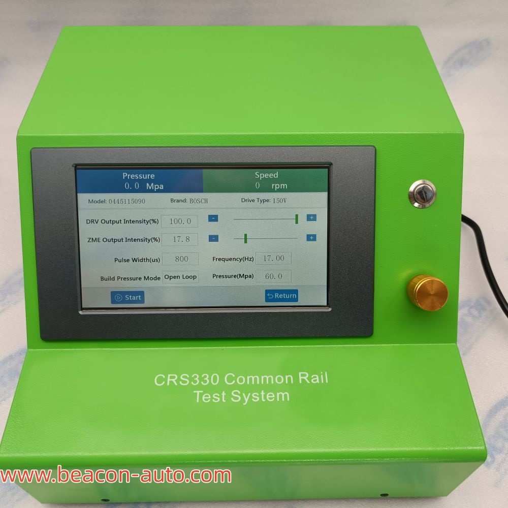 CRS330 Common Rail Injector Diesel Pump HP0 Pump QR Coding Test System Simulator Tester