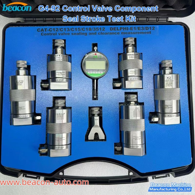 G4-92 CAT C12/C13/C15/C18/3512 and DELPHI E1/E3/D12 Control valve Sealing and Clearance measurement tools