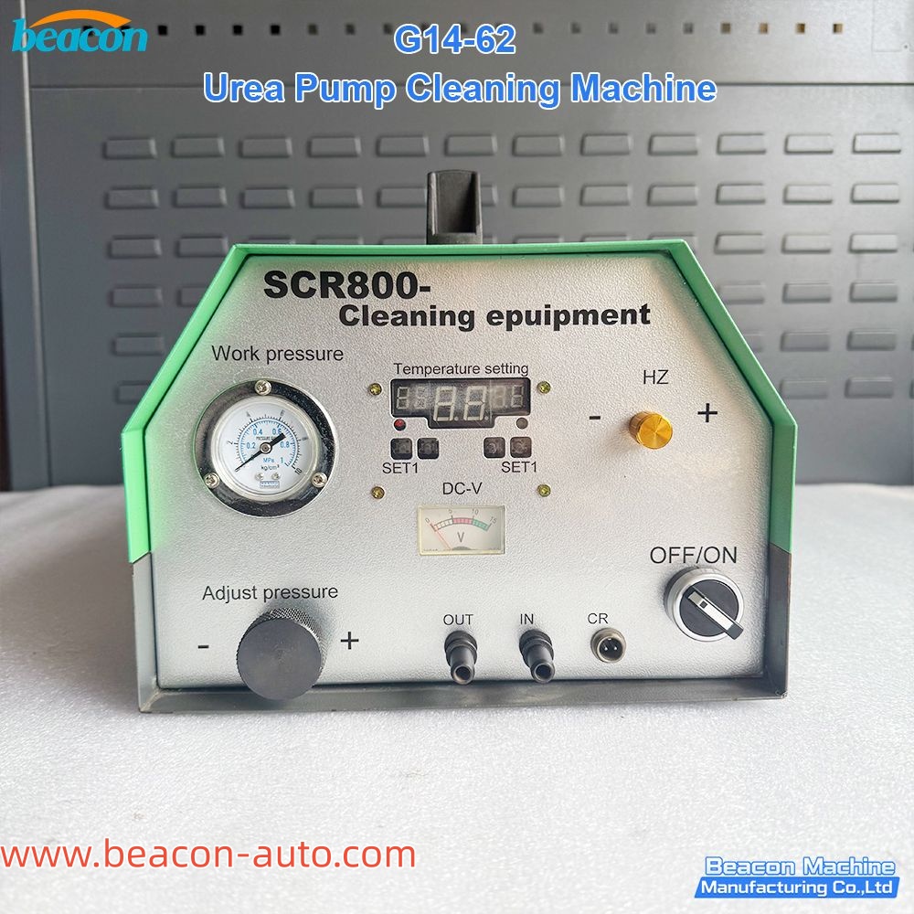 G14-62 Urea Pump Cleaning Machine Descaling Maintenance Diesel System