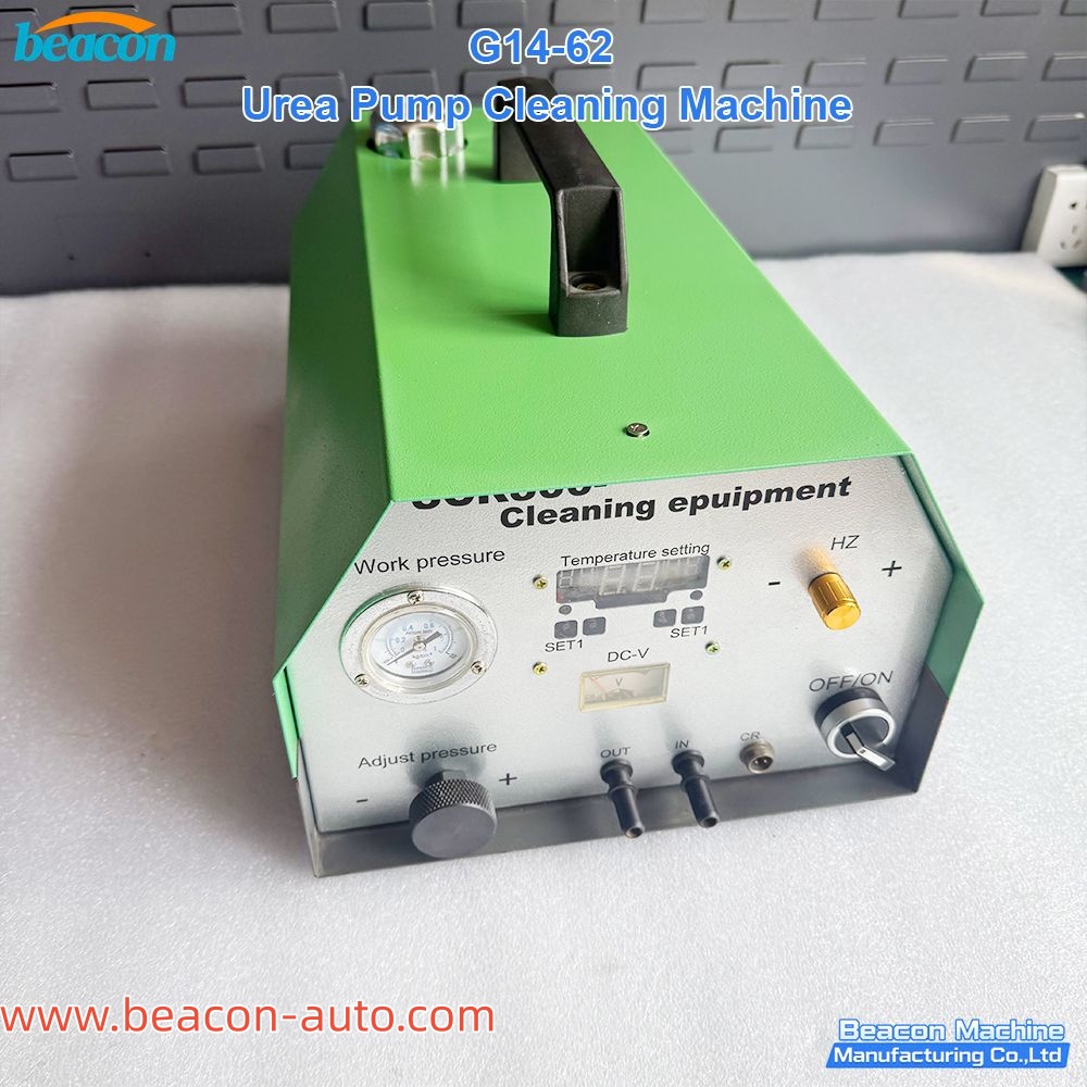 G14-62 Urea Pump Cleaning Machine Descaling Maintenance Diesel System