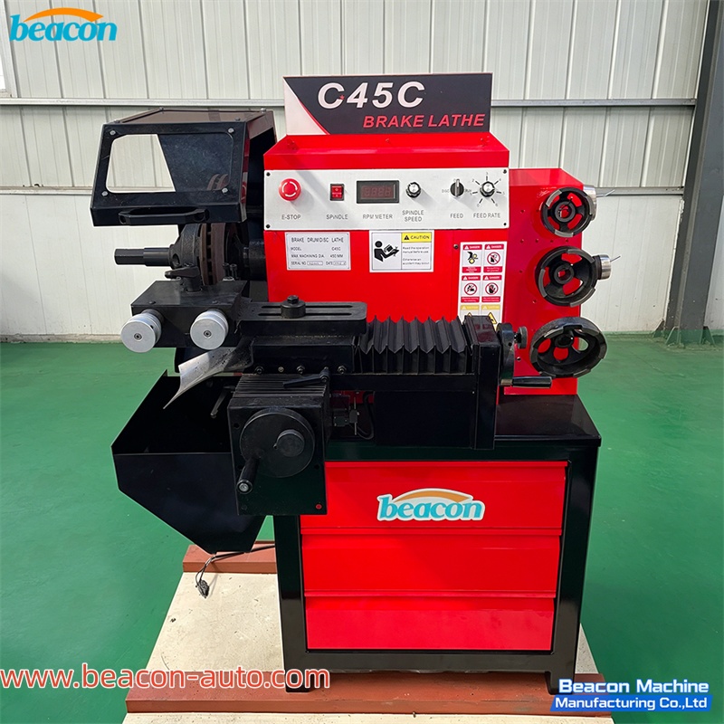C45C Brake disk and drum lathe machine