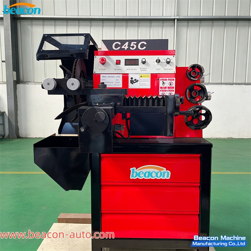 C45C Brake disk and drum lathe machine
