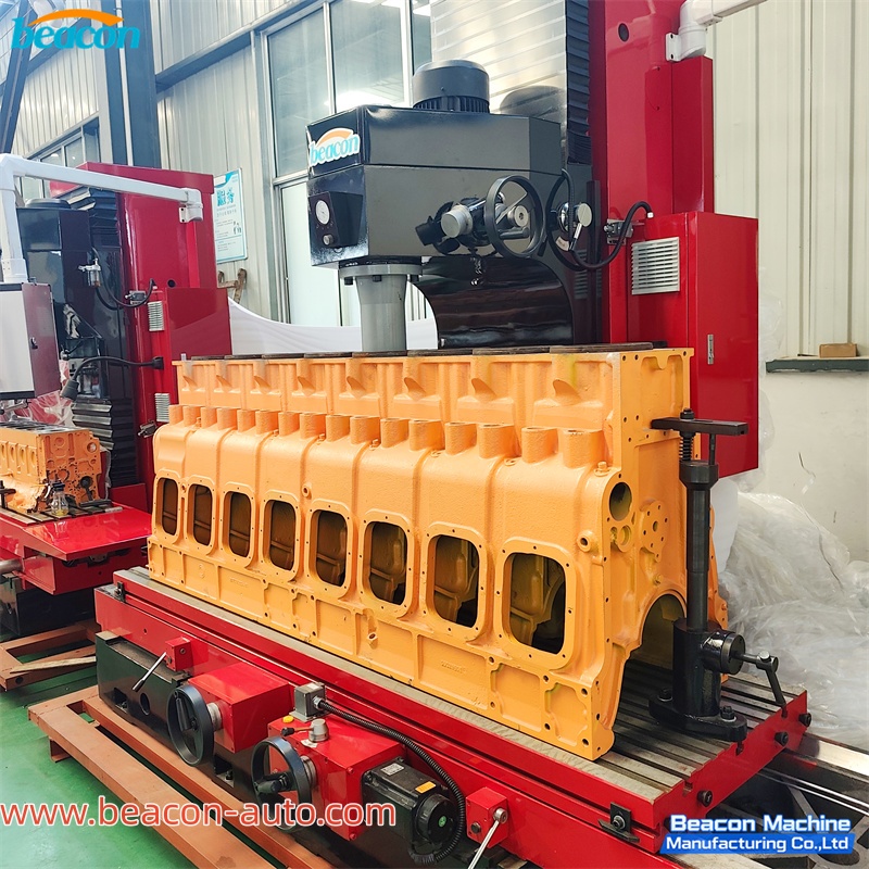 T2200 Vertical Fine Cylinder Boring Machine for Engine Block Rebuilding