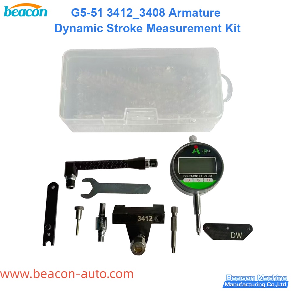 G5-51 CAT 3412 & 3408 Fuel Injector Armature Dynamic Stroke Measurement Kit