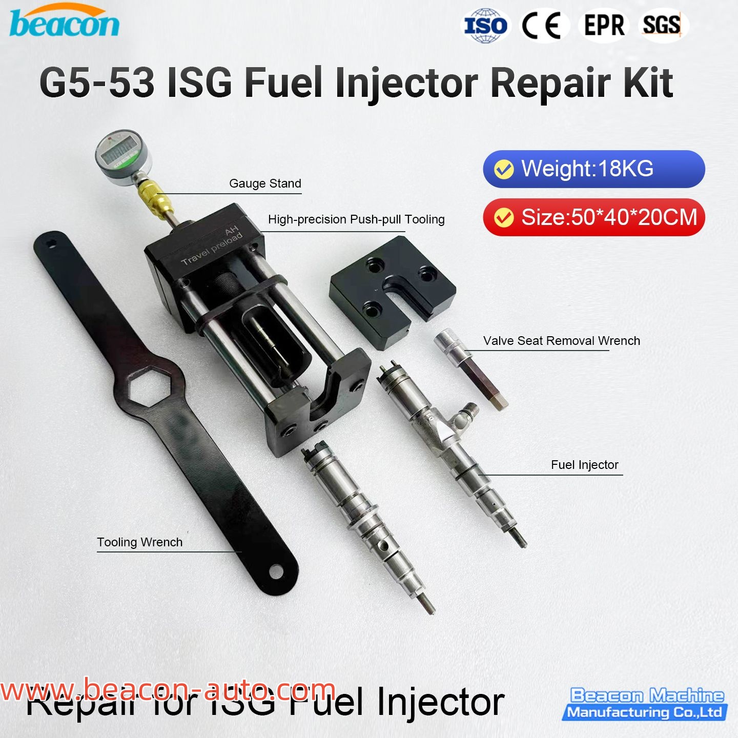 G5-53 Cummins ISG Fuel Injector Repair Tool 
