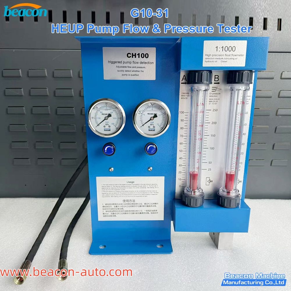 G10-31 HEUP Pump Flow & Pressure Tester 