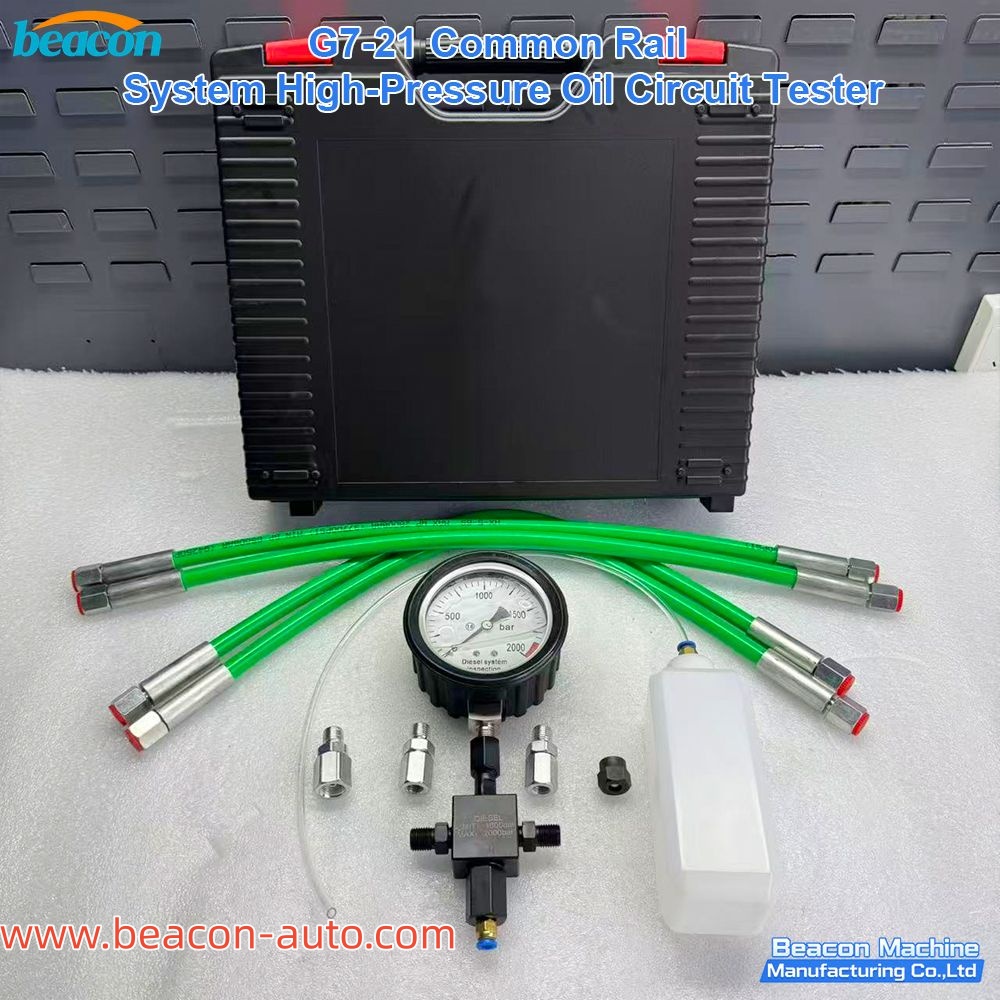 G7-21 Common rail system high-pressure oil circuit testing tool kit