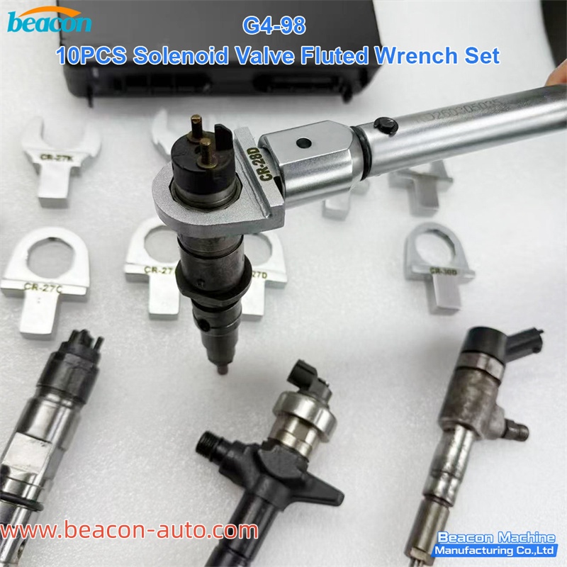 G4-98 10 PCS Solenoid Valve Fluted Wrench Set