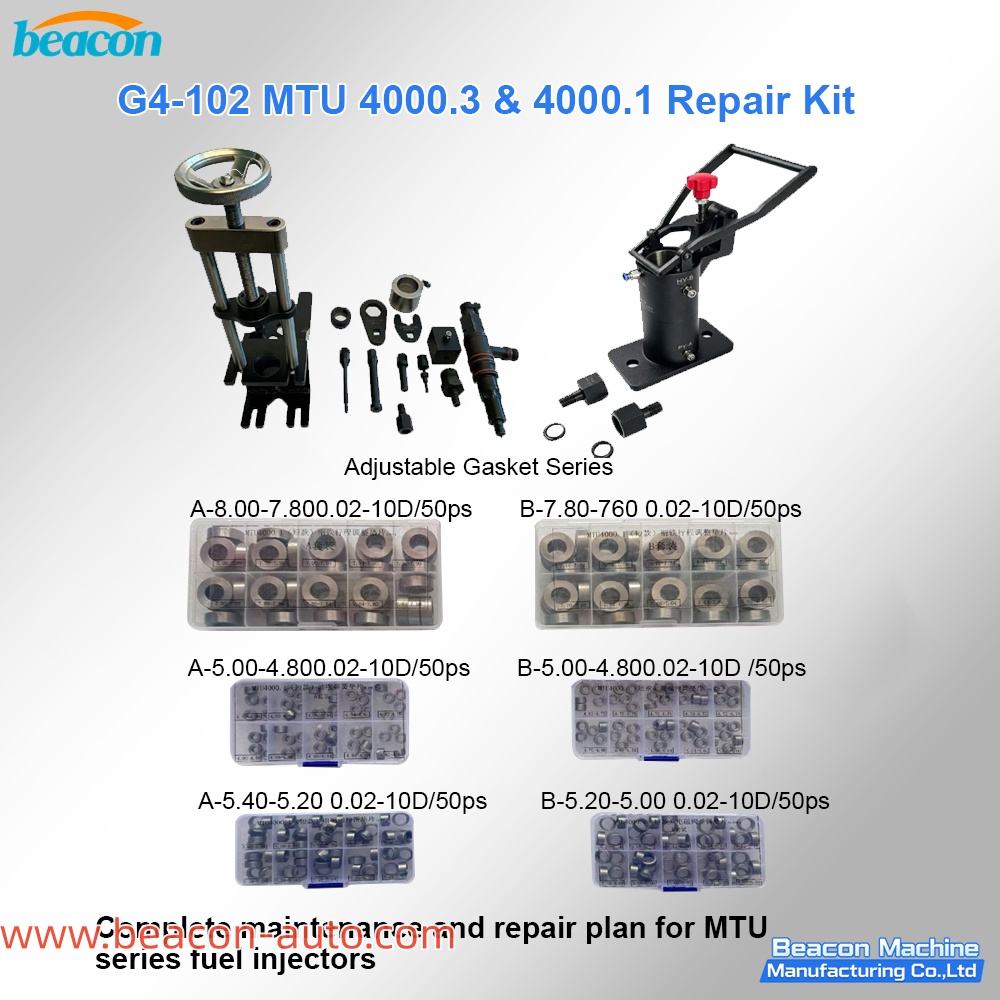 G4-102 MTU Injector 4000.3 & 4000.1 Repair Tool Kits