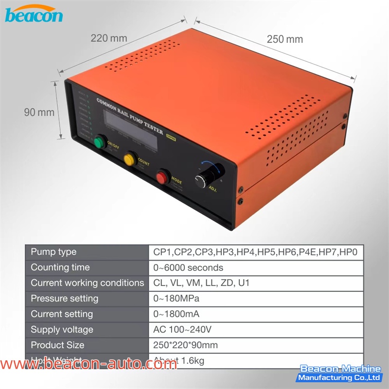CRP890 Common Rail Pump Tester Simulator 