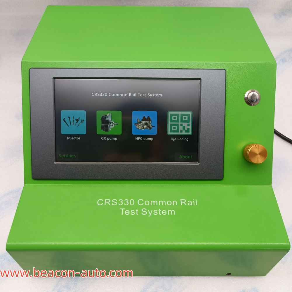 CRS330 High pressure common rail injector and pump tester 