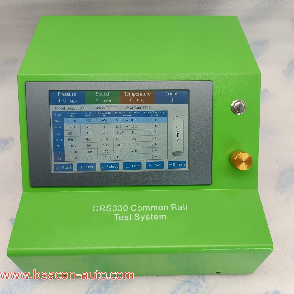 CRS330 High pressure common rail injector and pump tester 