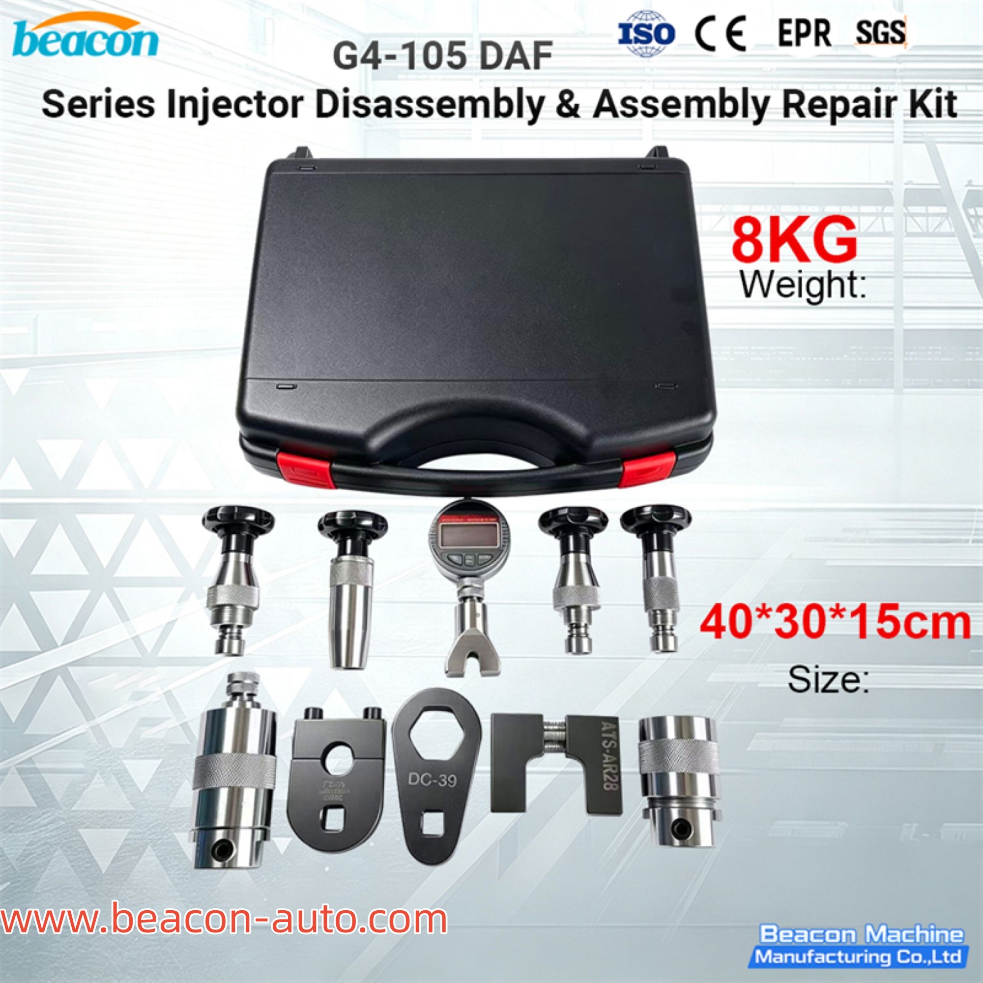 G4-105 DAF Series Injector Disassembly & Assembly Repair Tools