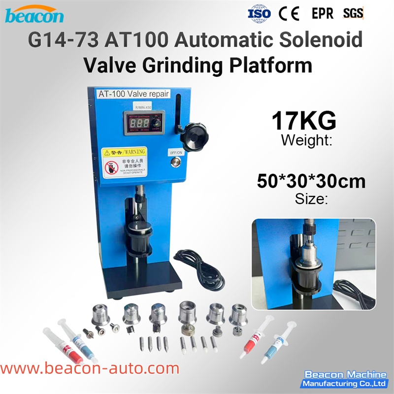 AT100 Automatic Diesel Fuel Injector Control Valve Grinding Machine