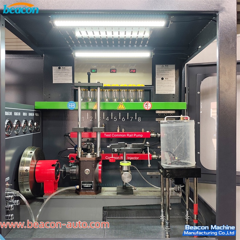 CR910 All in One Common Rail Test Bench High Pressure Diesel Injector Pump Calibration Machine EUI EUP HEUI Testing Equipment