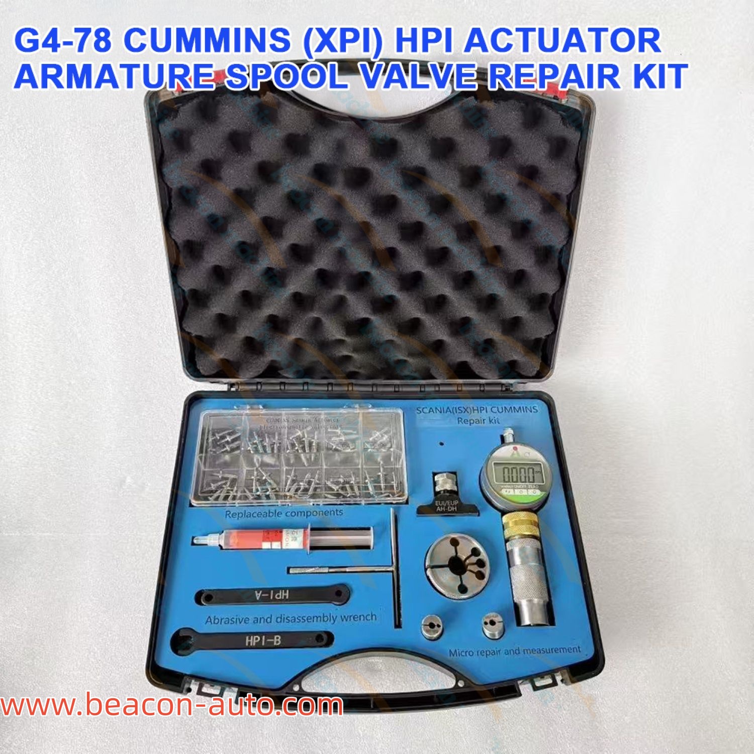 G4-78 Cummins X15 Q60 HPI Actuator Armature Spool Valve Repair Tool