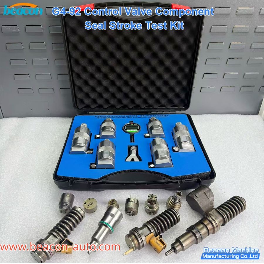 control valve component sealing stroke test kits