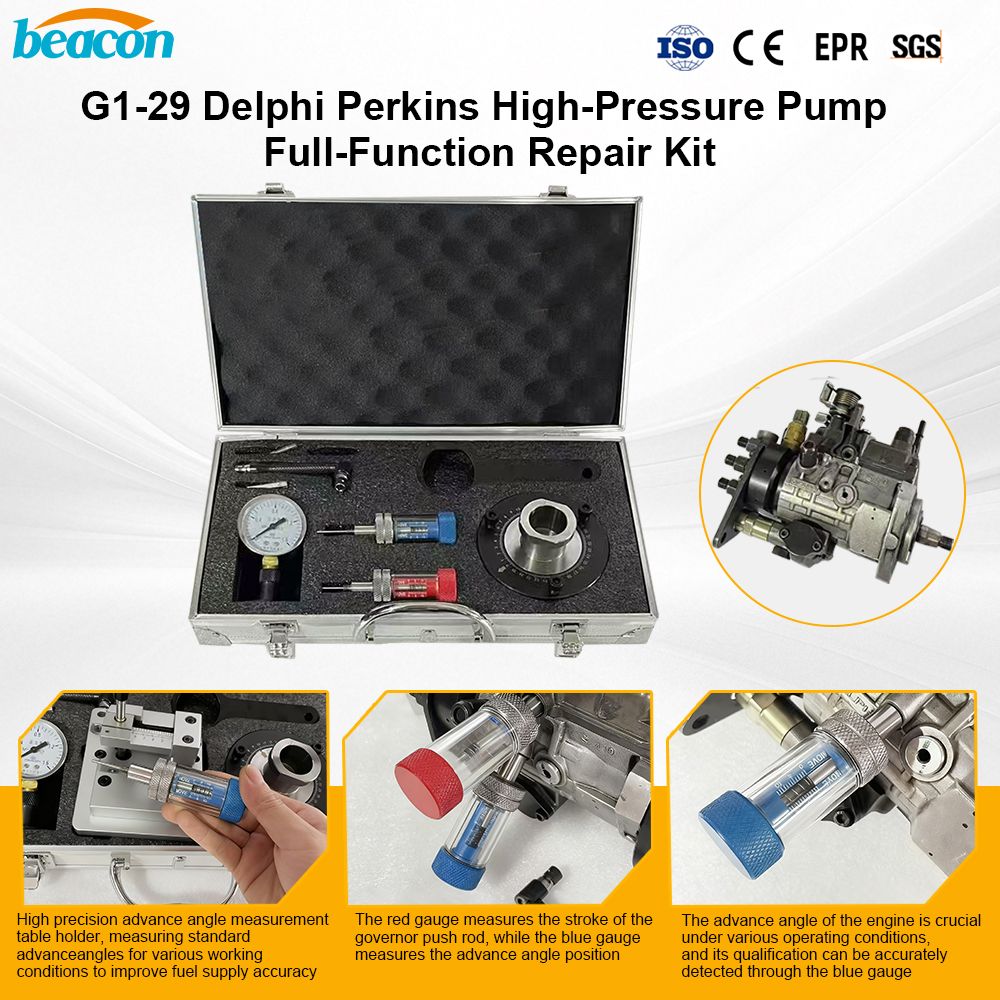 Delphi Perkins High pressure fuel pump repair tools