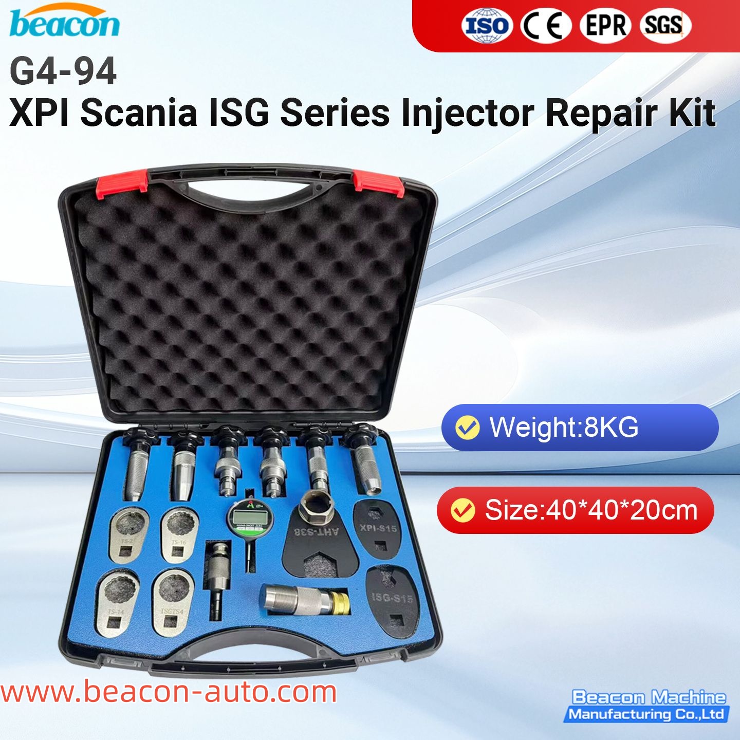 XPI Scania ISG Series Injector Repair kit