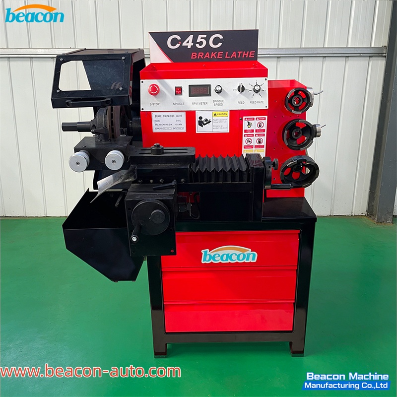 C45C Brake disk lathe machine