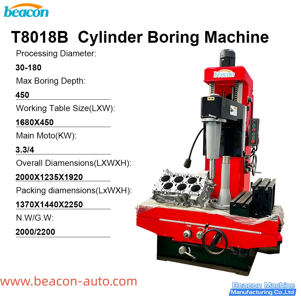 T8018B Vertical Cylinder Boring Machine 