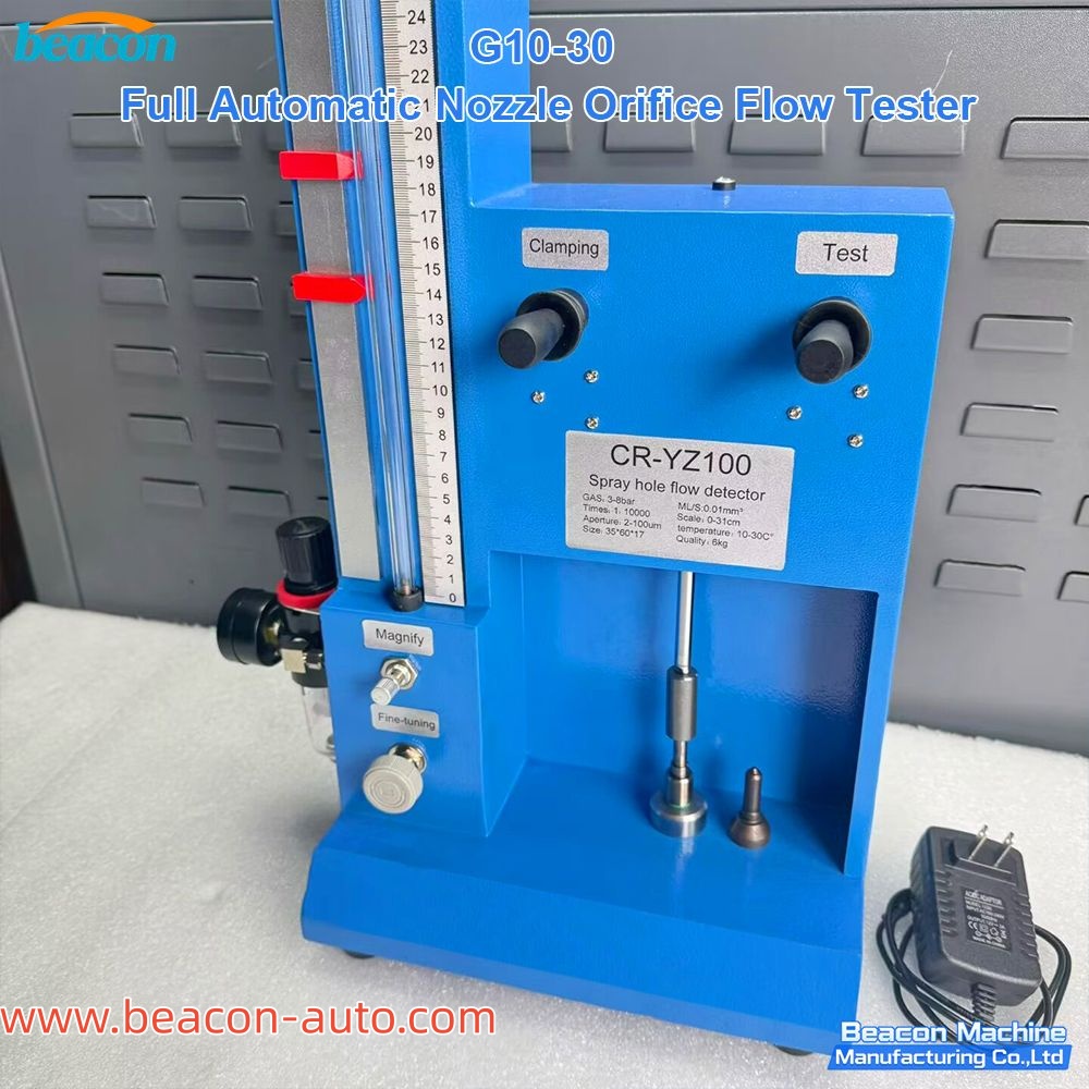   Nozzle Orifice Flow Tester