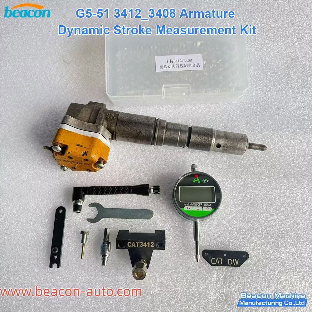 G5-51 CAT 3412 & 3408 Fuel Injector Armature Dynamic Stroke Measurement Kit