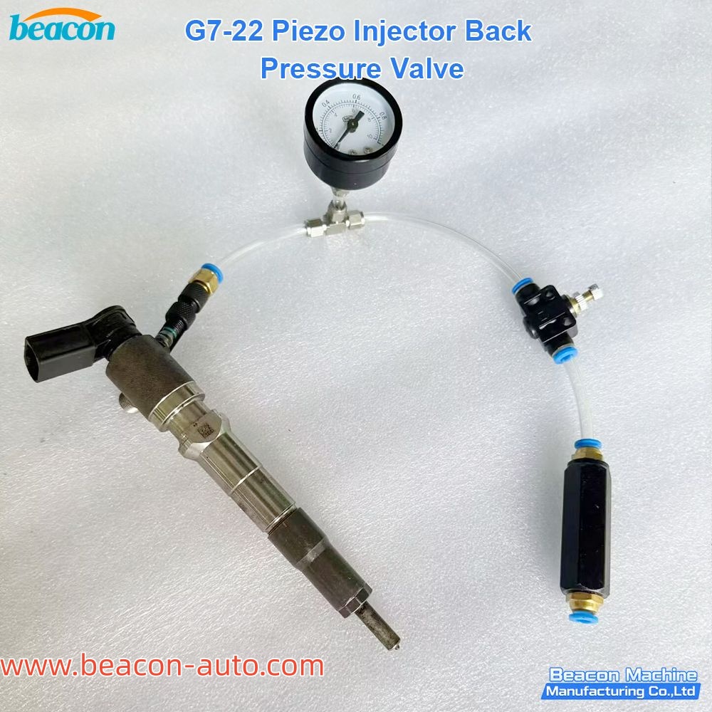 Piezo Injector Back Pressure Valve