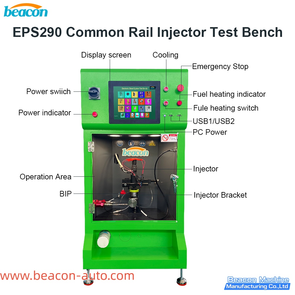 EPS290 Common rail diesel injector test bench 