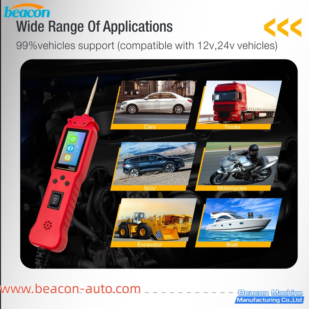 P200   truck circuit system tester