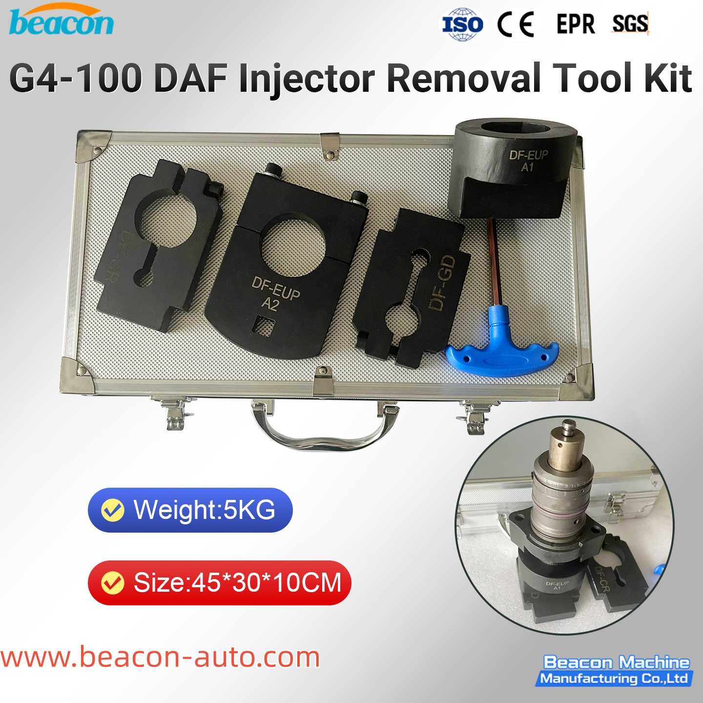 G4-100 DAF  Unit Pump  Removal Tool