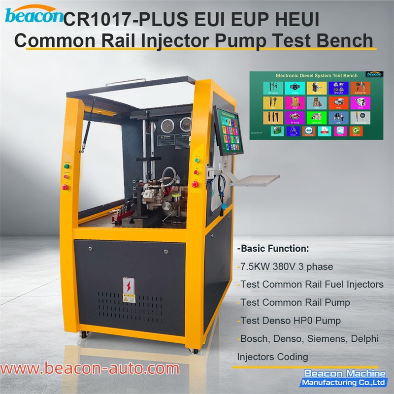 CR1017 PLUS EUIEUP HEUI Common Rail Test Bench