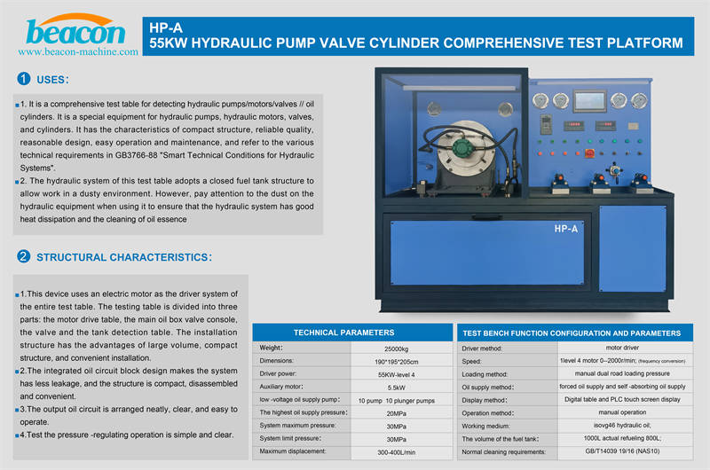 Hydraulic Pump Test Bench